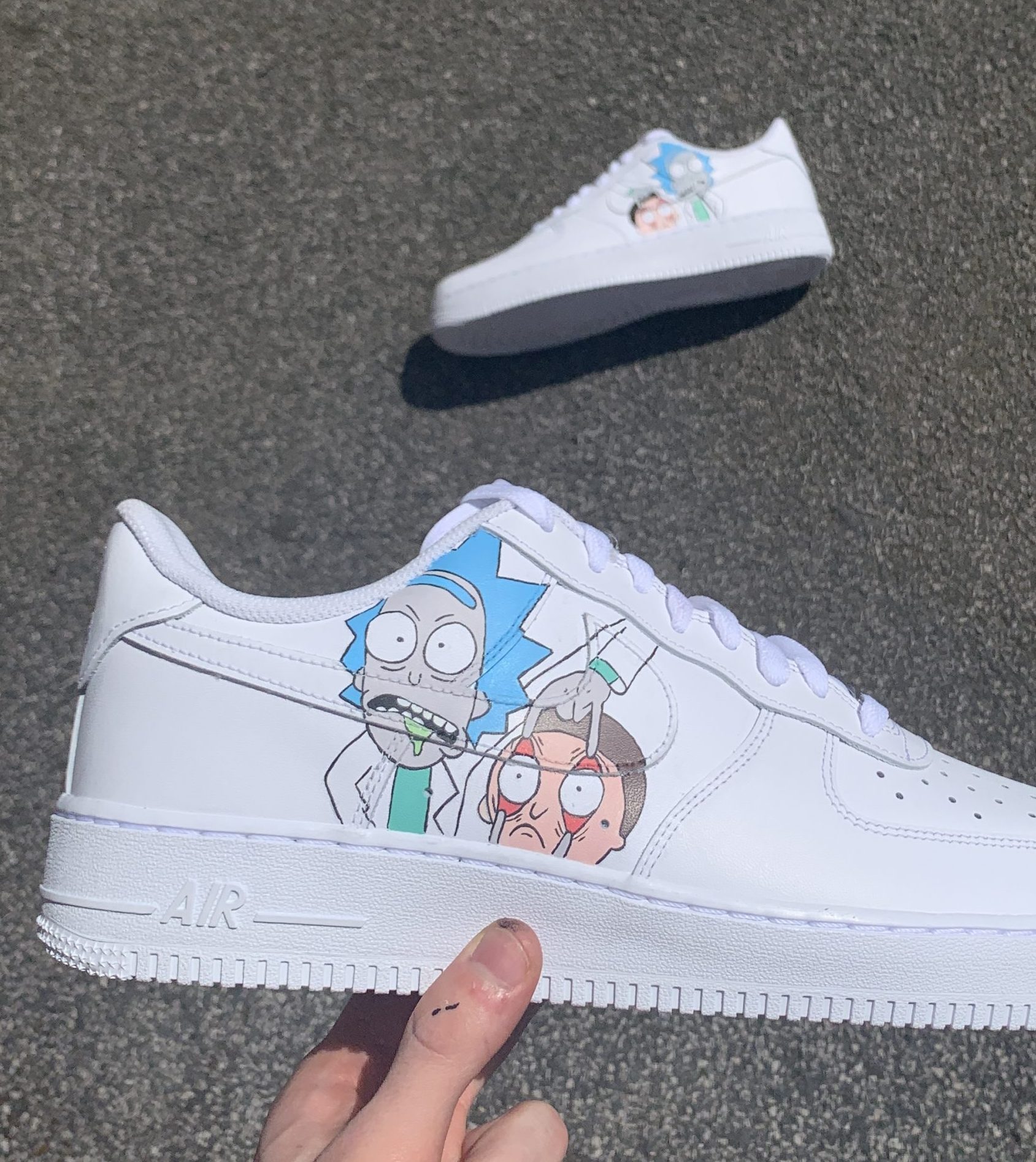 RICK AND MORTY AIR FORCE – Sketch Customs